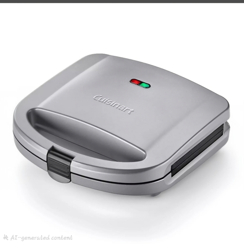 Cuisinart Sandwich Maker in Gray and Black